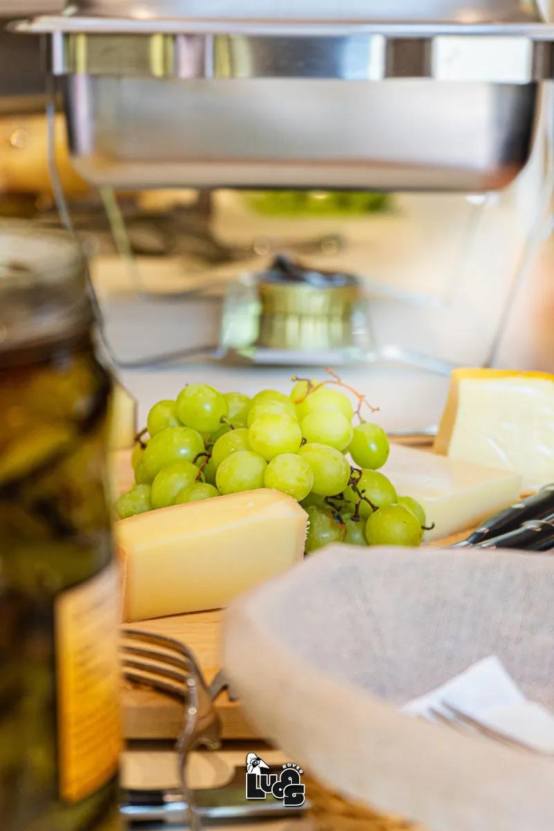 Fromages et raisin